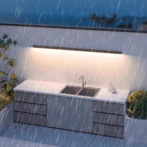 Lampe murale moderne 60cm pour illuminer une terrasse ou un porche design