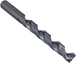 Jobber Drill Bit, Hss, Black, 19/64 in