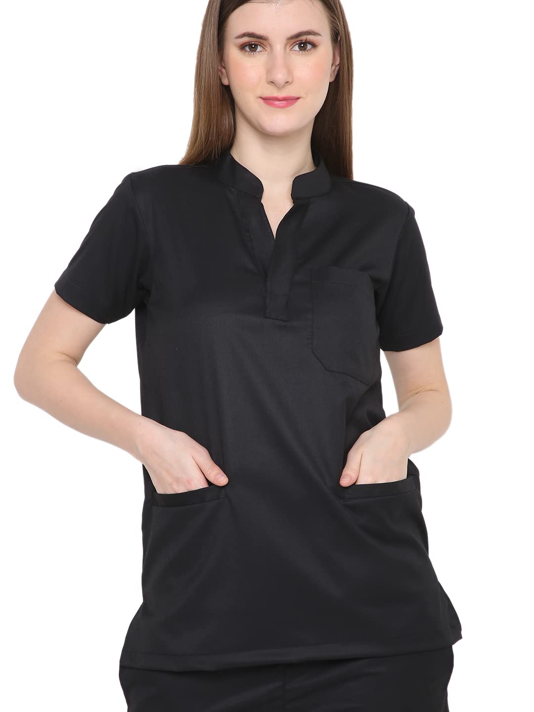 Associated Uniforms Womens LYF Scrub Suit for Doctors Dentists and Healthcare Professionals/Regular Fit. (LYCRA STRETCH)