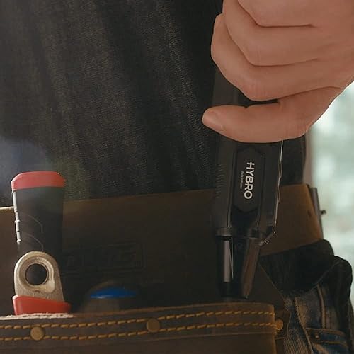 Miniatura 9 de Juego de destornilladores inalámbricos recargables de 3.6 V, batería eléctrica y manual, herramienta profesional y de mejoras para el hogar, par