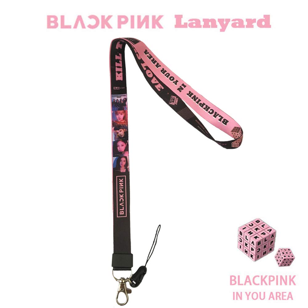 Blackpink Lanyard Blackpink Neck Strap Blackpink Kill This Love Long Lanyard (Blackpink Lanyard)