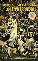Great Moments In Pro Football B000CBHTNS Book Cover