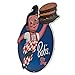 Bob's Big Boy Embossed Metal Sign - Vintage Bob's Big Boy Wall Art for Kitchen or Man Cave