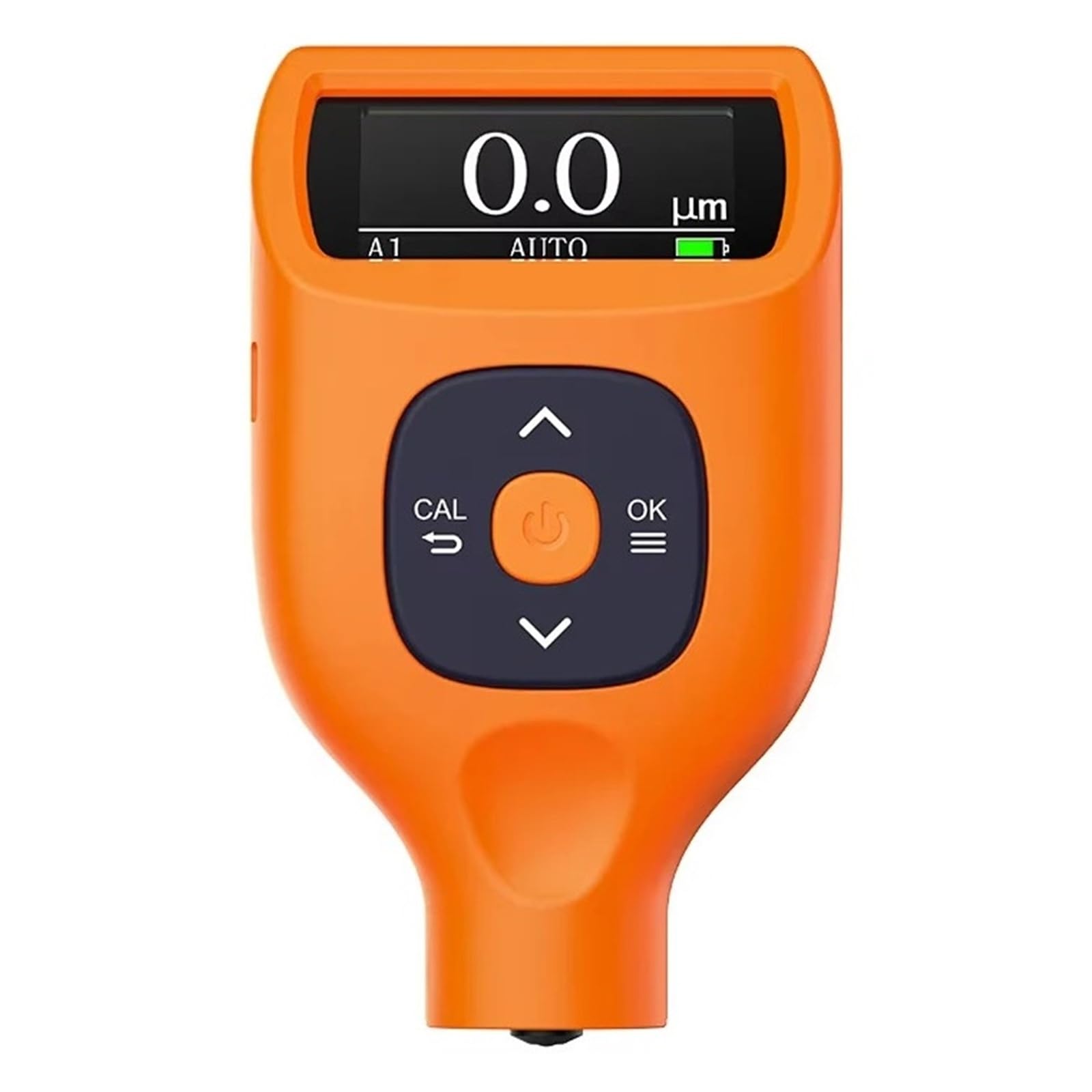 Tester grubości powłoki lakierniczej 0-9900μm Automatyczna kalibracja ekranu LCD | Miernik grubości powłoki lakieru samochodowego Miernik sondy Fe NFe(CTG-1)