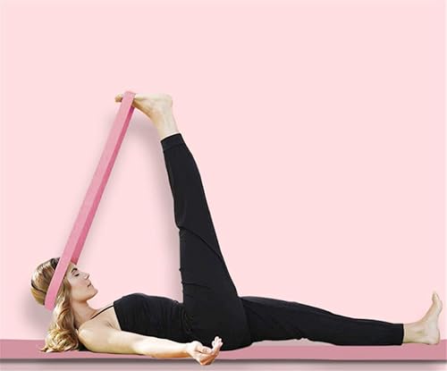 Miniatura 5 de Juego de 2 bloques de yoga (bloque de yoga con 1 correa de yoga) Bloque de espuma EVA suave de alta densidad para yoga, fitness general, pilates,