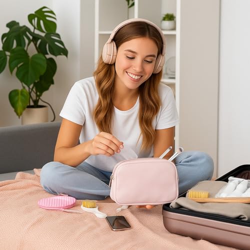 2 pinceles De Brochas Para Sombras Pincel para delinear los ojos en ángulo fino Pincel Difuminado Delineado Brochas De Maquillaje Profesional precisión paras delinear los ojos en gel - imagen 7