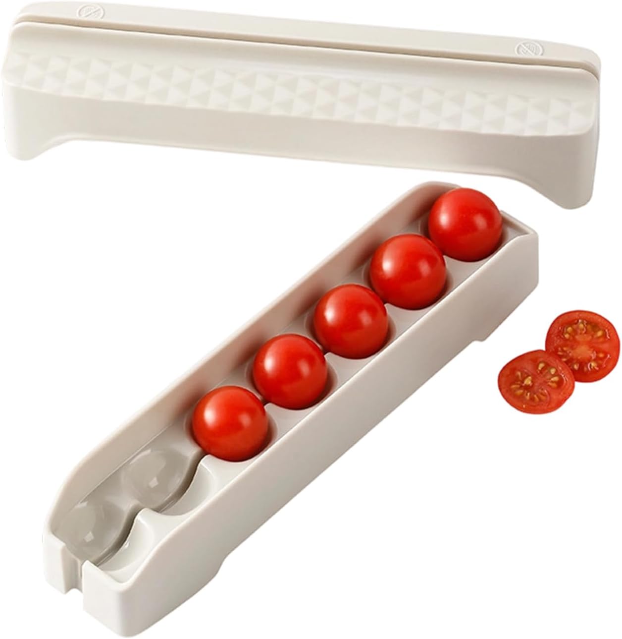 Grape Slicer - Cherry Cutting Tool,Cherry Cutter Half - for Parents Busy Families Salad Lovers Home Cooks Meal Preparation Party Themed Event Formal Dinner Camping