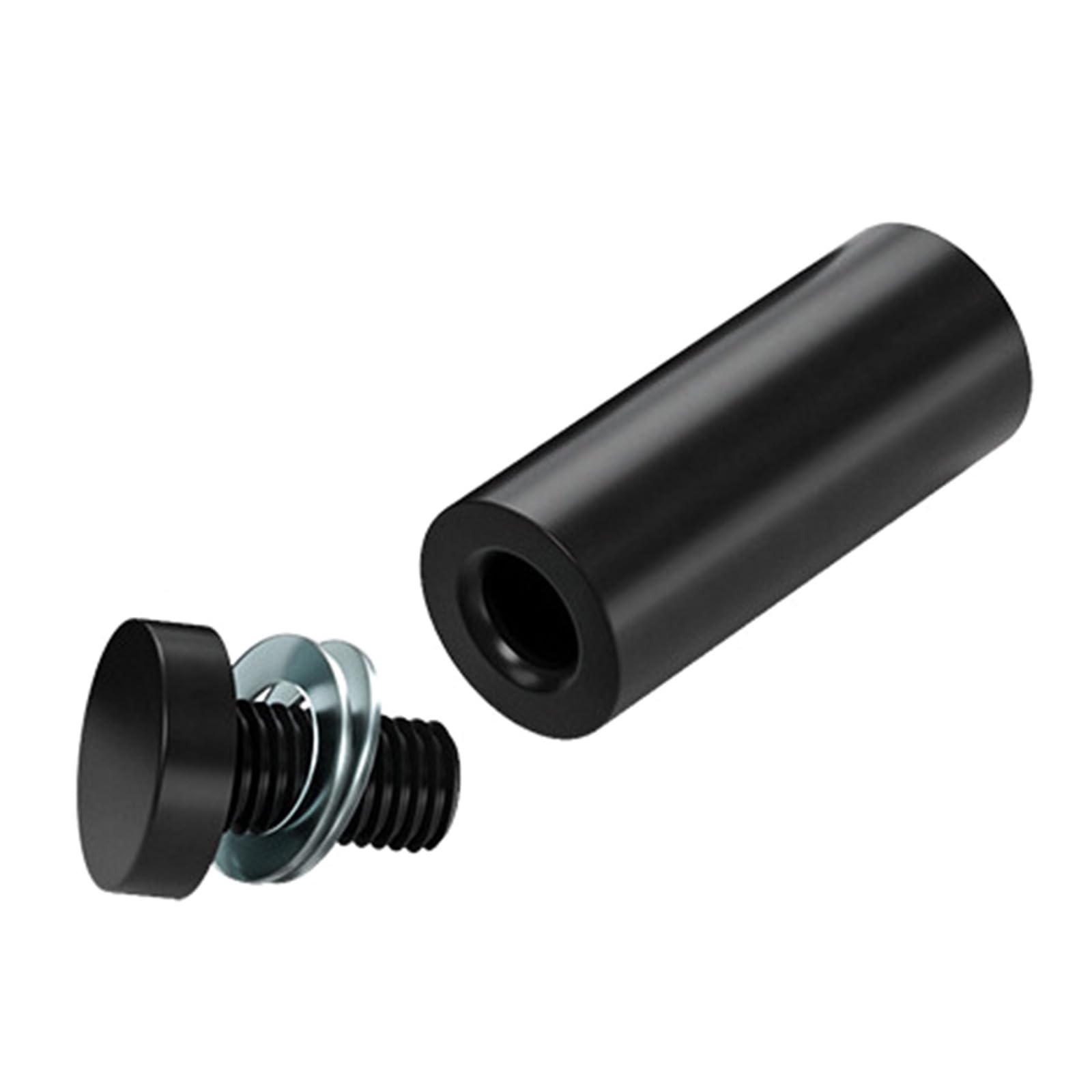 20 Stück Glasbefestigungen, Edelstahl Werbeabstandshalter, Stiftnägel, Werbetafeln, Befestigungsschrauben, Hardware, einfach zu installieren, Edelstahl Werbeabstandshalter, Stiftnägel