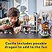 LEGO Creator 3 in 1 Medieval Castle Toy, Transforms from Castle to Tower to Marketplace, Includes Skeleton and Dragon Figure, with 3 Minifigures and Catapult, 31120