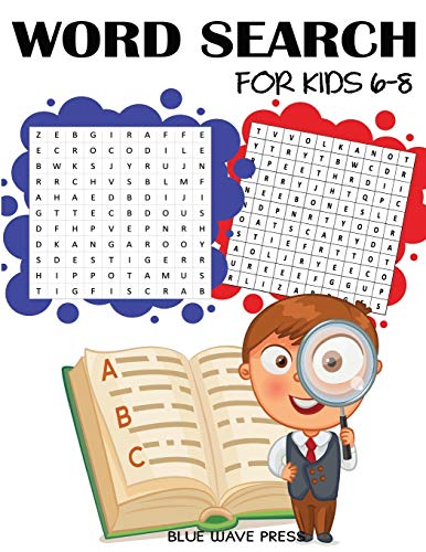 Word Search for Kids 6-8 (Kids Activity Books)