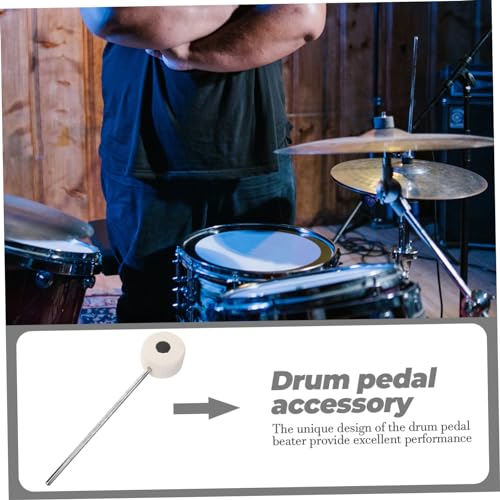 Pedal de caja para bombo con maza de fieltro miniatura 6