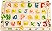 Hape ABC Matching Toddler Wooden Peg Puzzle