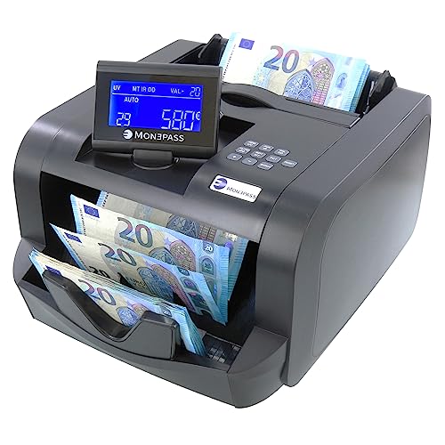 Monepass Compteuse de billets avec valorisateur