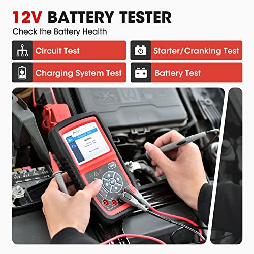 image for Autel AL539B OBD2 Scanner, 3-in-1 Code Reader Battery Tester Avometer 