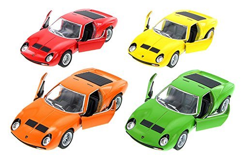 Kinsmart Scale Model Lambourghini Miura P400 Toy Car Scale 1:34