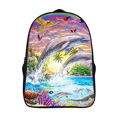 Sac à dos tendance pour adolescents et étudiants cool grand volume 40x28x16cm