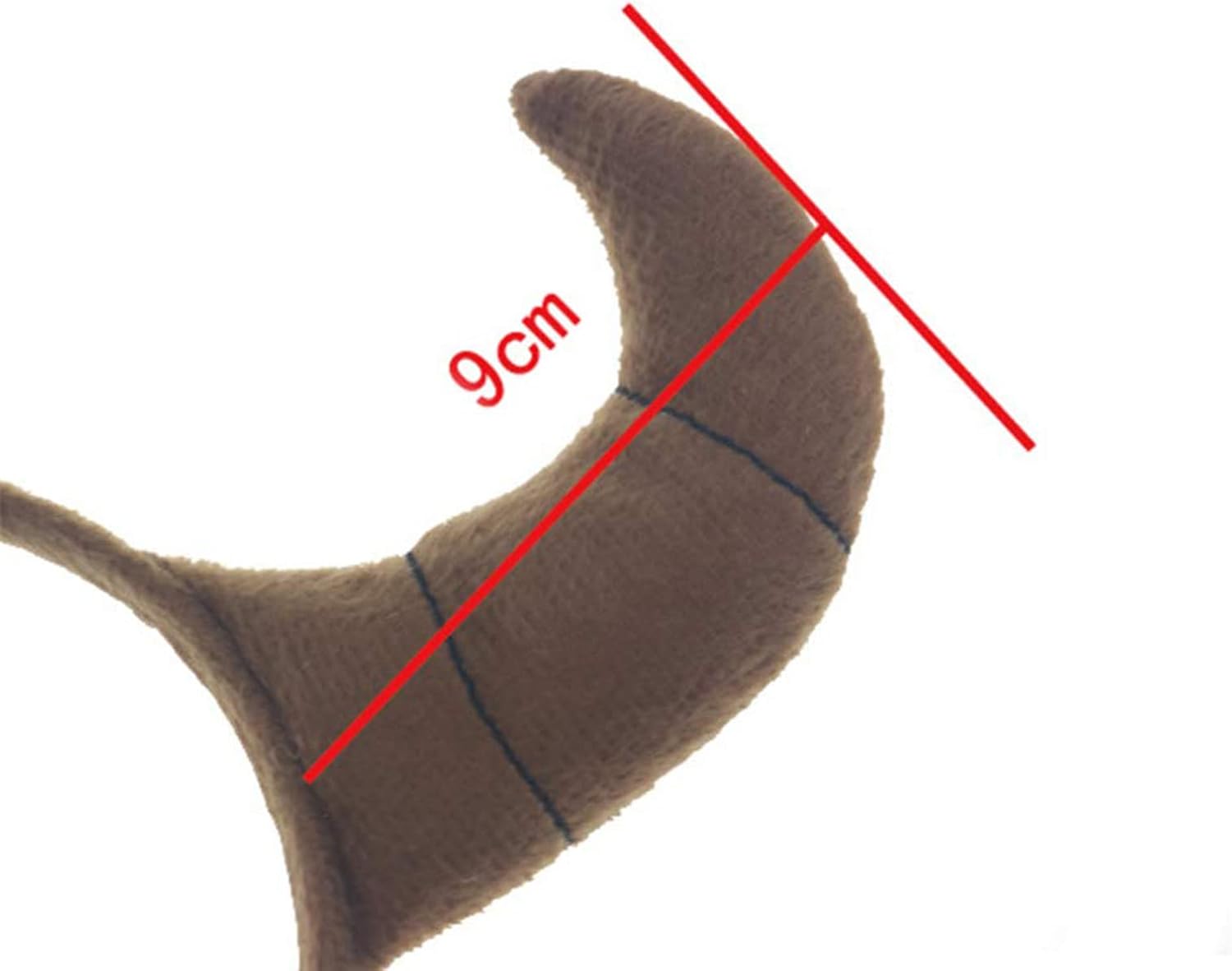 BinaryABC Halloween Cosplay Bull Horns Costume Set,Ox Horn Headband Bow Tie Set,Halloween Party Props - Image 3