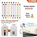 SOOOEC Magnetic Cord Ties, 16 Pack 7.2