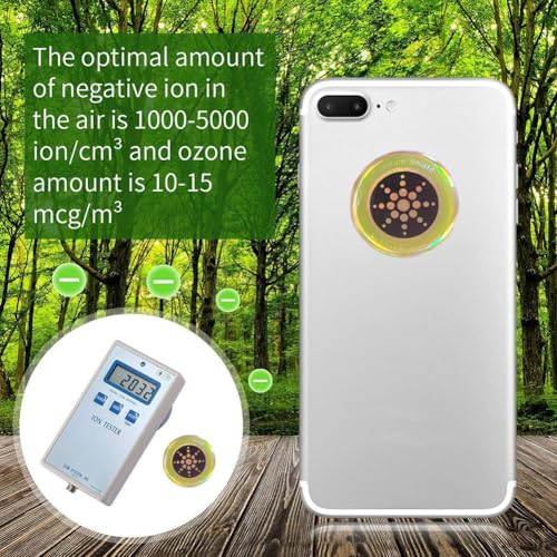 Generic B0DDC1CLBF Emf Stickers Blocker Neutralize Shield Protection From Cell Phones Cased And Electronic Devices Wifi 5G Tablets Laptops Computers Tv Monitors thumb #4