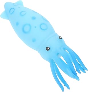 HONMEET Molde De Polvo Fofo Estatueta De Polvo Saco De Guloseimas Kits Lentos Em Miniatura Sacos De Guloseimas Polvo Adorável Polvo Para Crianças Tpr Banheira De Natal