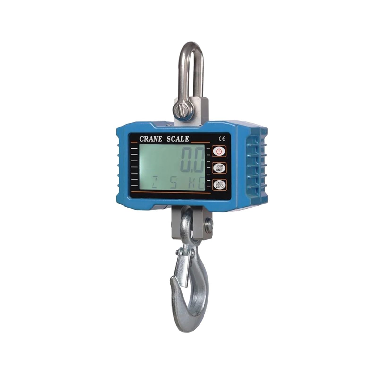 Escala colgante, 1000kg/2204lb Báscula digital colgante para grúa | Incluye cambio de unidades, retención de datos y pantalla digital legible para almacenes, talleres y pesaje industrial.