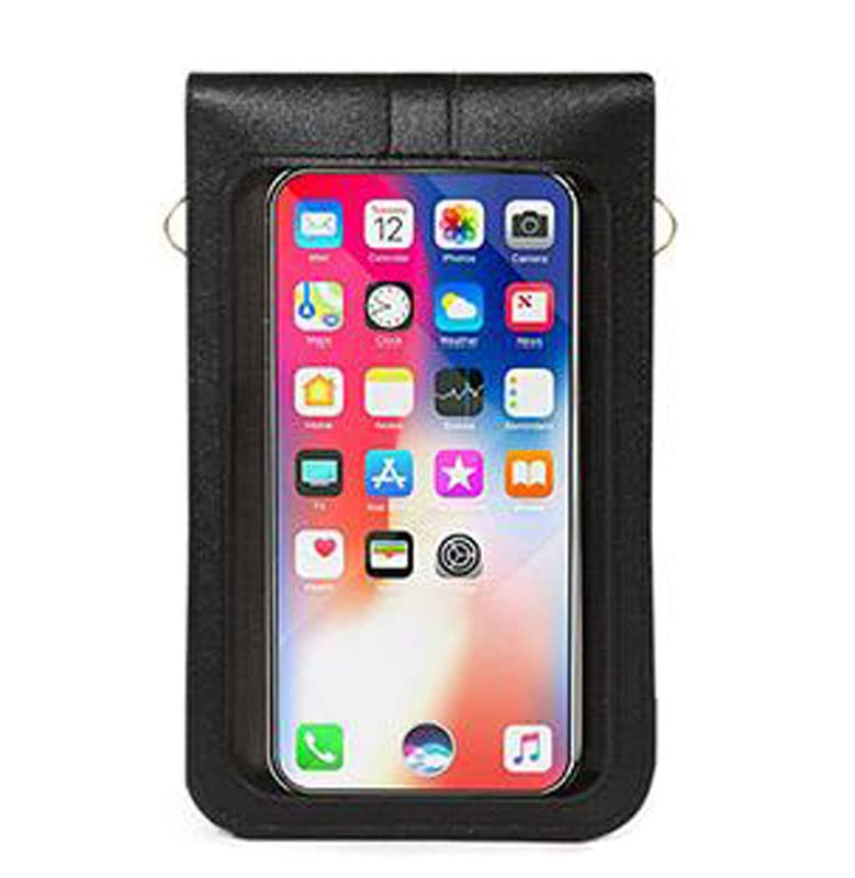 Toniker PU Leather Multi Pocket Casual Crossbody Bag Cell Phone Purse Wallet for Women