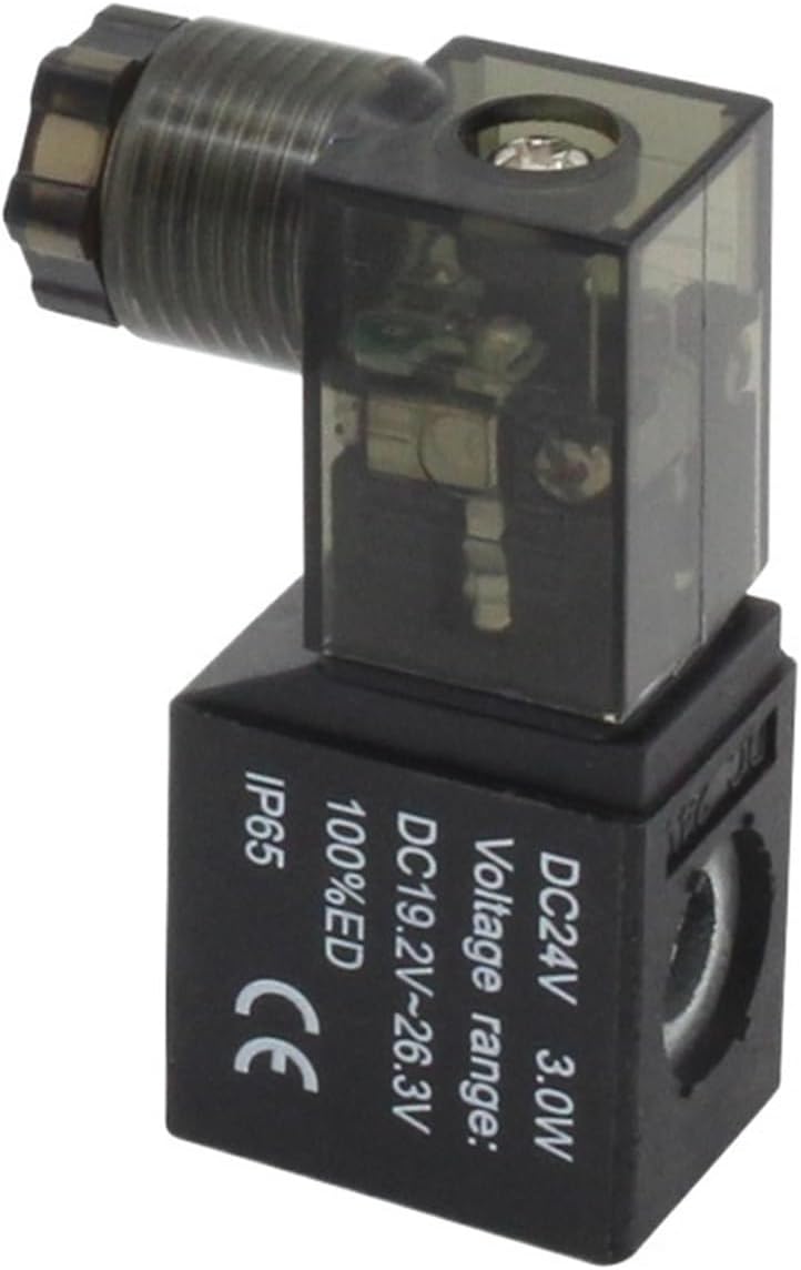 1PCS solenoid valve coil DC24V 12V AC220V 110V suitable for 4V210-08 3V110-06 4V220 4V230 3V210 4V430 4V320(100 Series,AC380V)