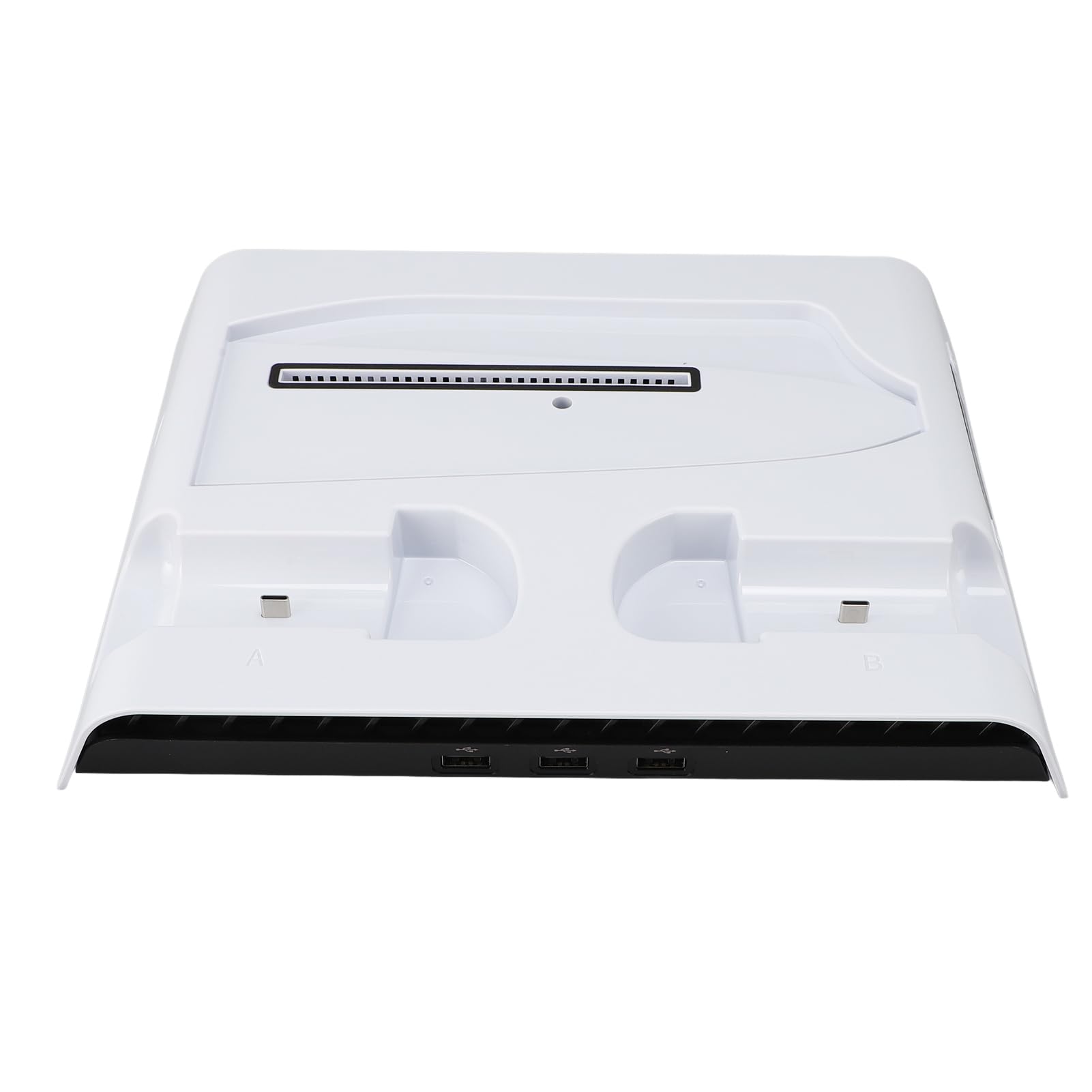 Tomantery Estación de Refrigeración para Consola de Juegos RGB, Base de Carga Doble para Mandos Multifuncional Eficiente para Entusiastas de los Juegos