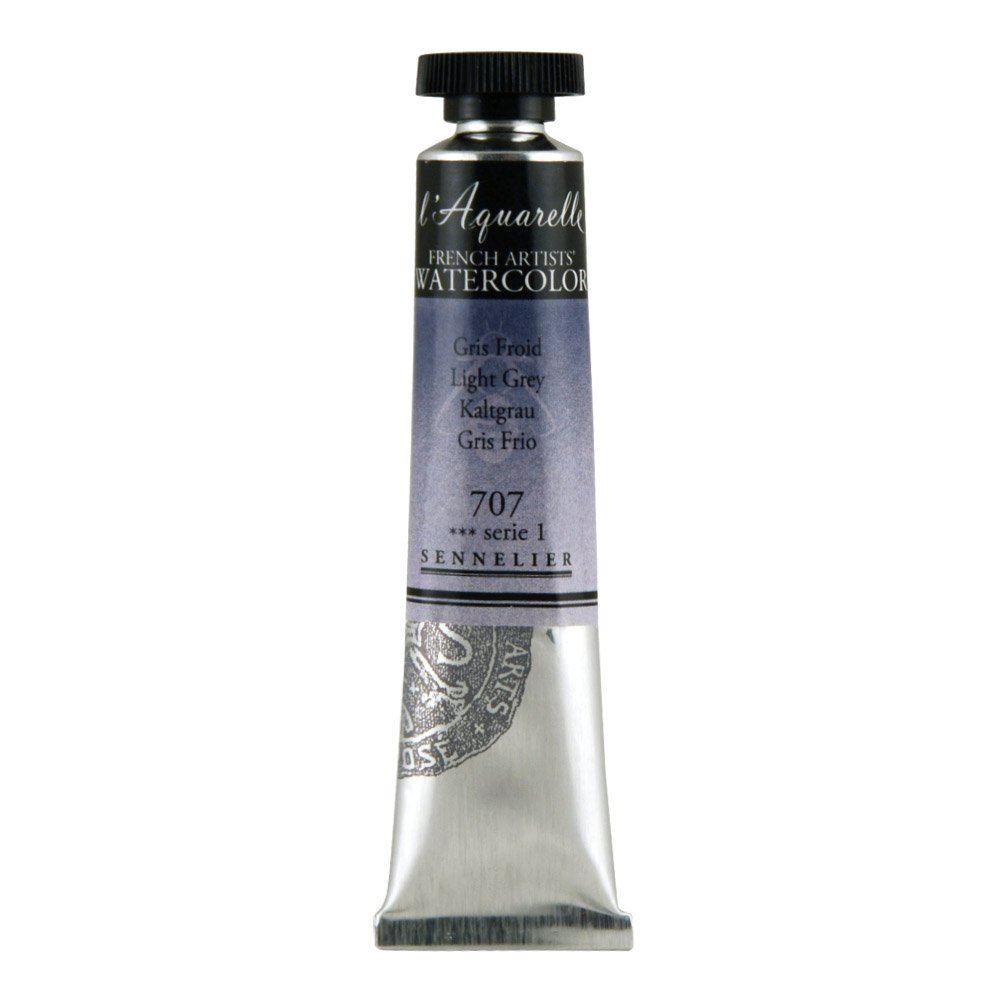 Sennelier Beige L'aquarelle Watercolour 21 Ml Tube S1 - Light Grey (707)
