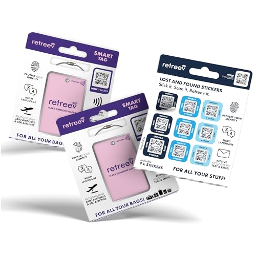 Autocollants intelligents retreev™ avec système de récupération sécurisée