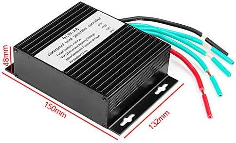 12V/24V/48V 12000W Waterproof Wind Turbine Charge Controller, IP68 Battery Regulator for Efficient Energy Management in Renewable Energy Systems