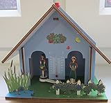  Stichnoth Wetterhaus Gartenhaus Blau