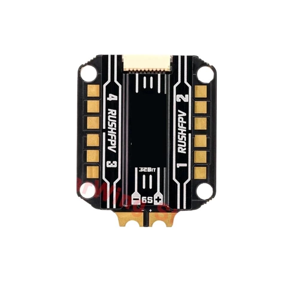 per RUSHFPV 2025 per Rush Blade F722 V2 Stack 3-6S Flight Controller W/Extreme 60A 128K BLHELI32 4in1 per ESC per RC per Drone FPV(Extreme 60A 128K ESC)