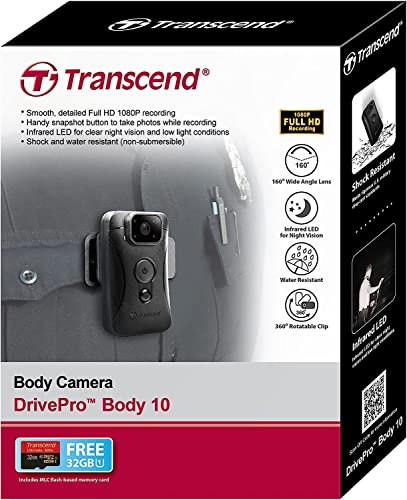 Image of Transcend DrivePro Body 10 Group (32GB)