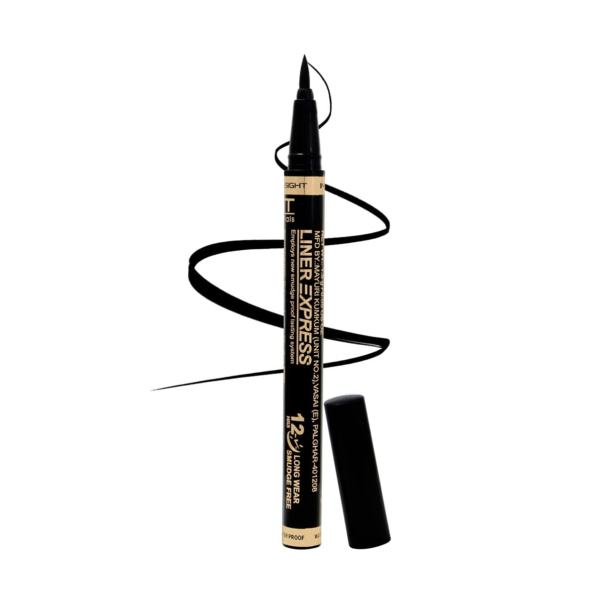 Buy Insight Sketch Pen Eyeliner, 1.5gm, Black Online at Low Prices in