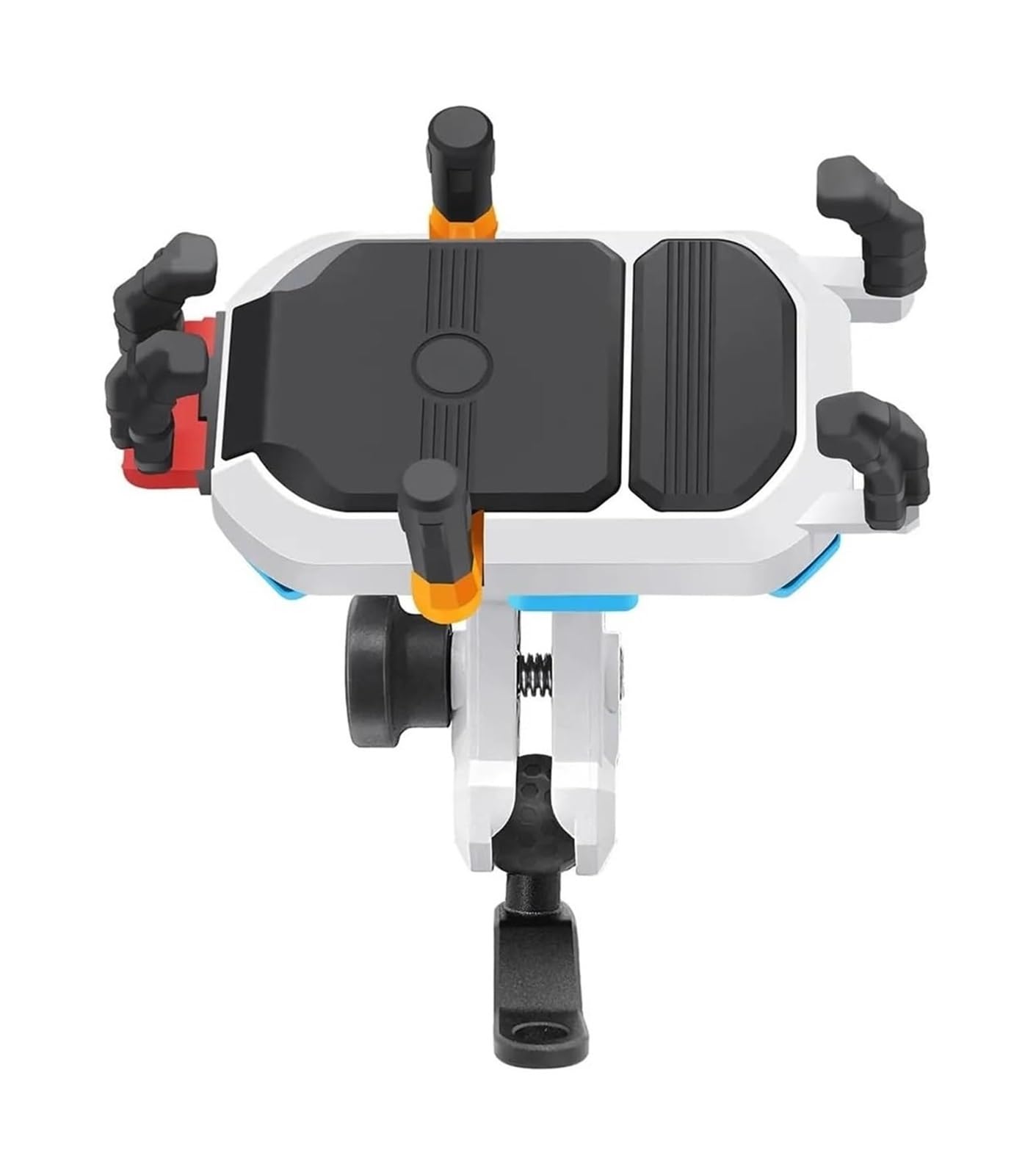 pour Moto Support Navigation GPS pour Vélo Moto 4,7pouces 7,2pouces Support GPS Navigation Téléphone Silicone Absorption Socle