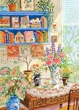 Puzzles 500 Pieces for Adults jigsaw puzzles for adults 500 Piece Puzzle Classic Educational Games Beautiful Decoration Puzzle for Women Gifts for Men-Colorful Study Room