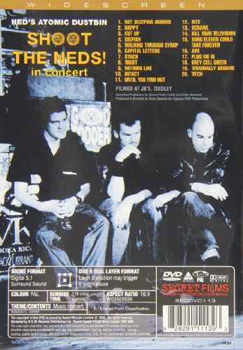 Ned's Atomic Dustbin DVD de Shoot The Neds In Concert edicion Alemania 3