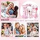 Sakura Skin Care Set Teenager Mädchen Geschenke - Skincare Set 10 Stück - Hautpflege Beauty set Mädchen - Anti Aging & Nährend Gesichtspflege Damen Set - Mit Cleanser,Serum,Creme,Schlammmaske