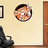Vinyl Wall Decal. Motley Crue Generation Swine Music Home Decor Art Wall Vinyl Sticker 55 x 55 cm