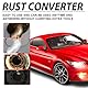 GNAUMORE Rostumwandler Mit Grundierung,Rostentferner für Autoräder,Eisenpulver Entferner für Auto,Rostumwandler,Rostentferner für Autoräder,Rostschutzgrundierung Auto,Automotive Rust Free,50 ml