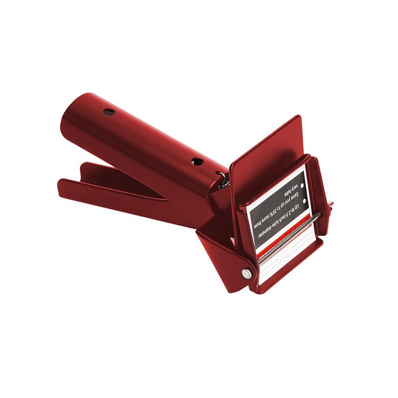 KIXZSAZ Flexible Silicone Tube Extrusion Dispensing Tool Easy to Carry Tool for Creative Projects and Everyday Fixes, Red
