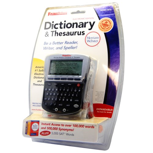 Franklin Merriam -Webster Dictionary & Thesaurus, downloadable Content