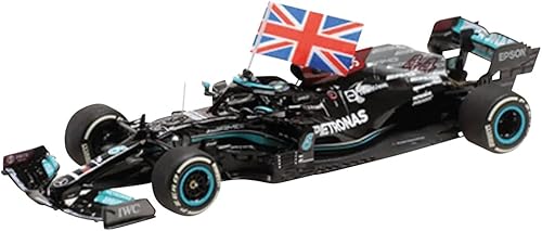 Minichamps 410211144 1:43 Mercedes-AMG Petronas Formula One Team W12 E Performance-Hamilton-Winner British GP 2021 Coche miniatura coleccionable,