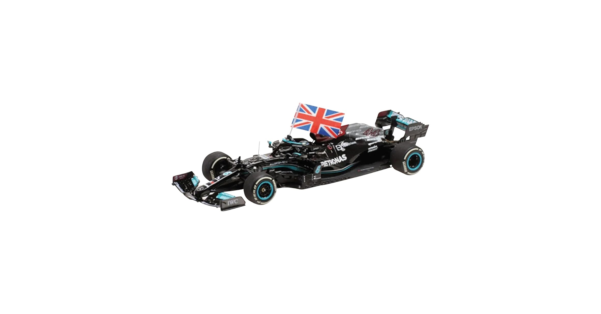 Amazon.com: Minichamps 410211144 1:43 Mercedes-AMG Petronas