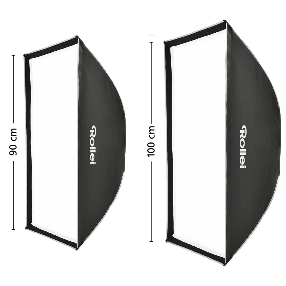 Rollei Click softbox 60 cm x 90 cm with grid Easy to build click light shaper ideal for fashion and portrait shots.