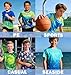 Boys Shirts 11-12 Years Rash Guard Neon Tees Round Neck Short Sleeve Tops Shirt Dry Fit Athletic Tshirts Size 11-12 Teen Kids Activewear