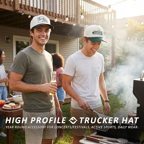 Image of Funky Junque Golf Trucker Hat | Lightweight Golf Trucker Rope Hat with Adjustable Snapback, Golf Course and Weekend Wear, Funny Golf Hats for Men and Women