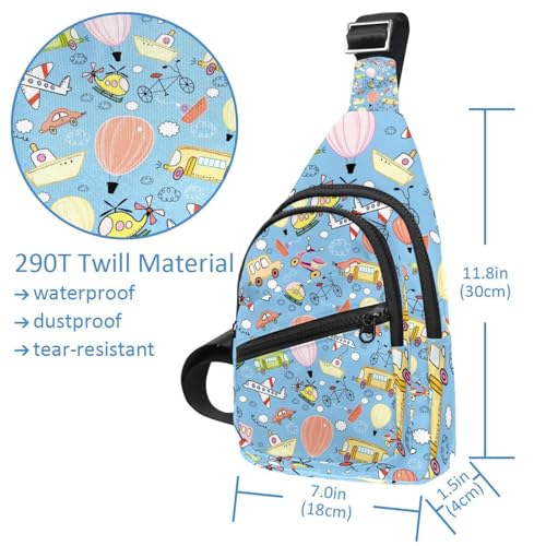 Bolsa de pecho impermeable para mujer ideal para senderismo activo 5