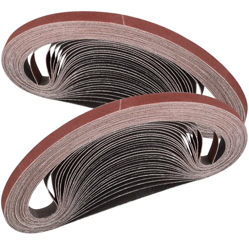 STEBRUAM Sanding Belt 9 x 533 mm,30PCS 240 Grit